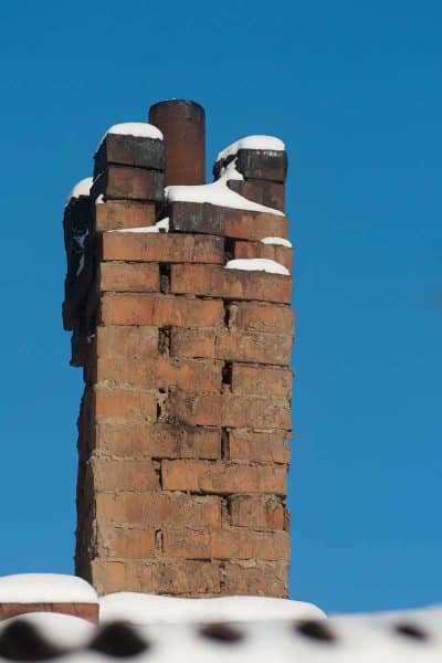 chimney with brick problems